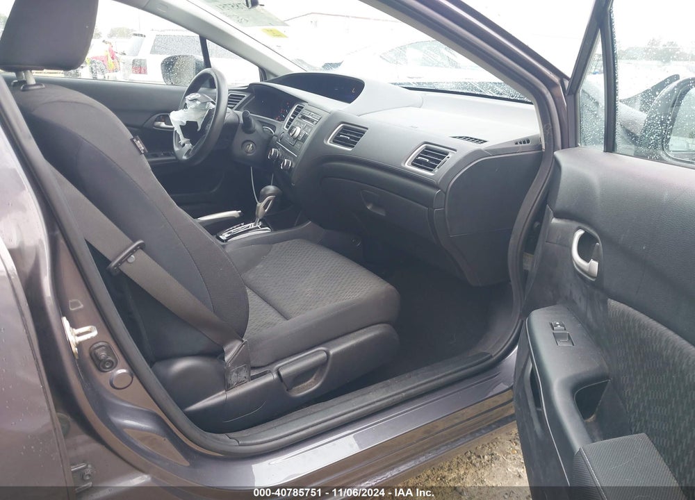 2014 HONDA CIVIC LX VIN: 19XFB2F53EE050537