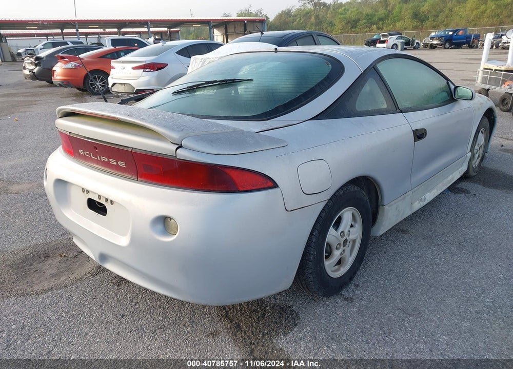1999 MITSUBISHI ECLIPSE GS VIN: 4A3AK44Y3XE019092