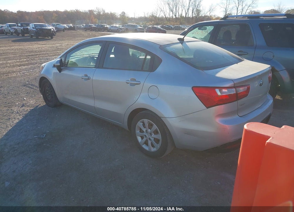 2014 KIA RIO LX VIN: KNADM4A38E6361886