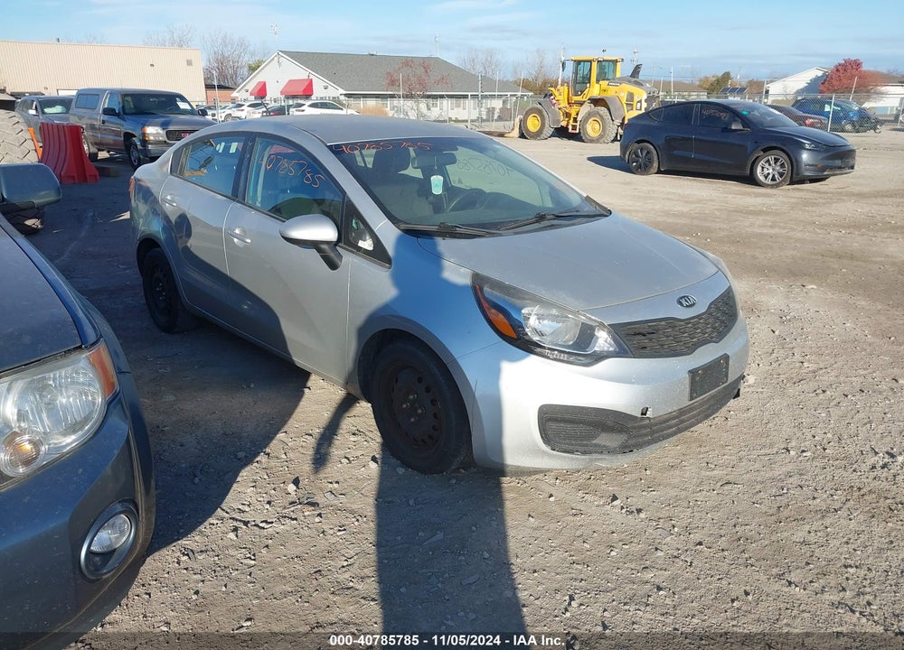 2014 KIA RIO LX VIN: KNADM4A38E6361886