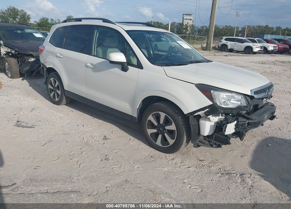 2018 SUBARU FORESTER 2.5I PREMIUM VIN: JF2SJAGC3JH405401