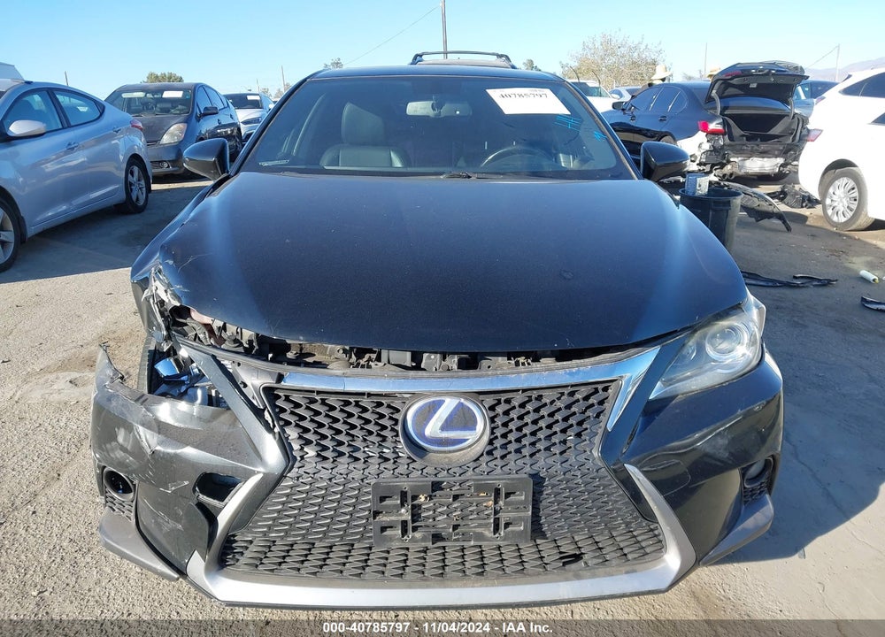2015 LEXUS CT 200H VIN: JTHKD5BH1F2241400