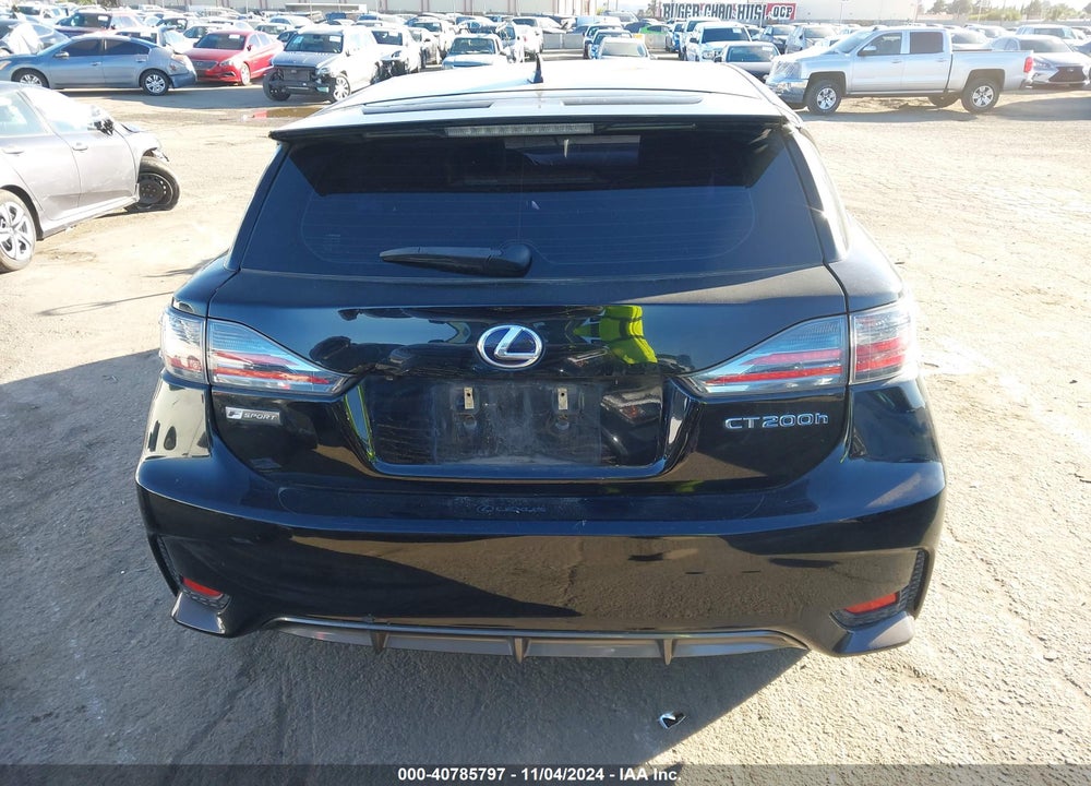 2015 LEXUS CT 200H VIN: JTHKD5BH1F2241400