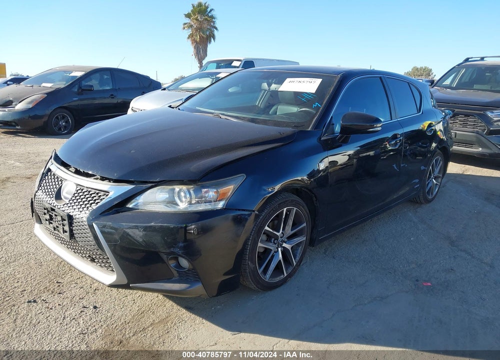 2015 LEXUS CT 200H VIN: JTHKD5BH1F2241400