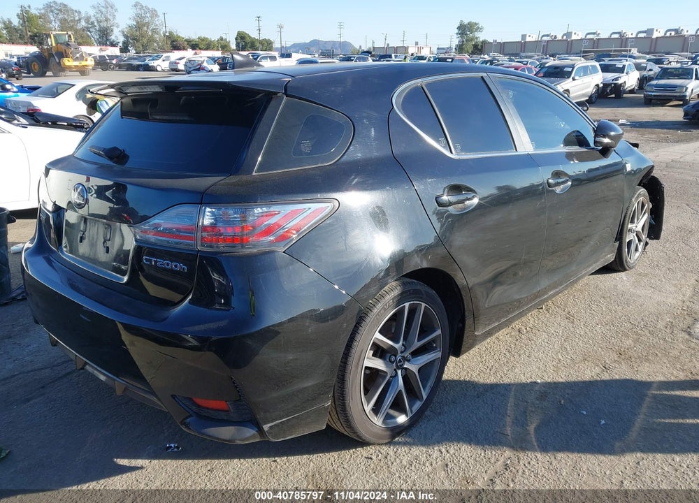 2015 LEXUS CT 200H VIN: JTHKD5BH1F2241400