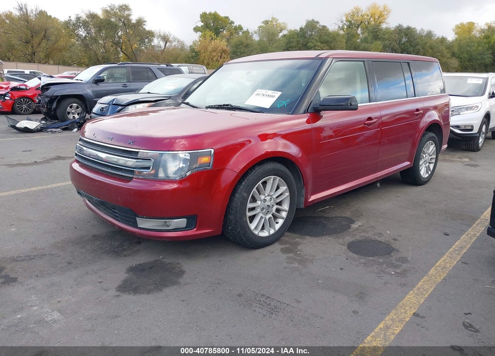 2014 FORD FLEX SEL VIN: 2FMHK6C81EBD33701