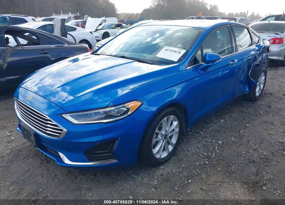 2020 FORD FUSION HYBRID SEL VIN: 3FA6P0MU8LR129746