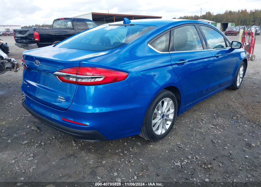 2020 FORD FUSION HYBRID SEL VIN: 3FA6P0MU8LR129746