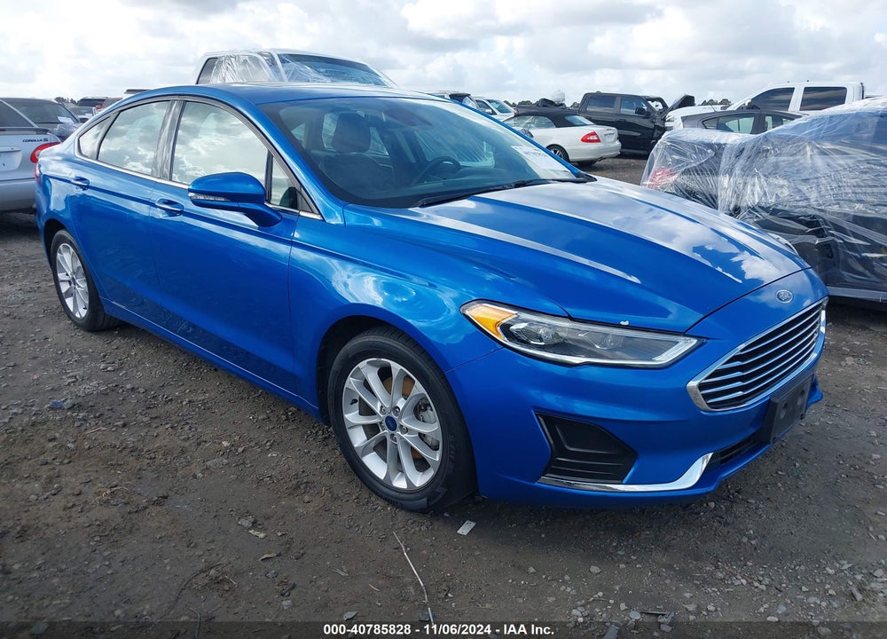 2020 FORD FUSION HYBRID SEL VIN: 3FA6P0MU8LR129746
