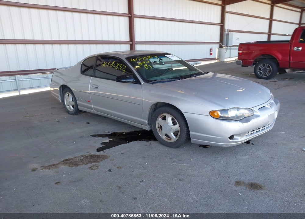 2001 CHEVROLET MONTE CARLO SS VIN: 2G1WX15K619224511