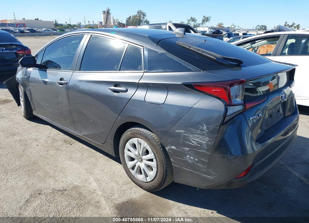 2019 TOYOTA PRIUS LE VIN: JTDKARFU2K3077104