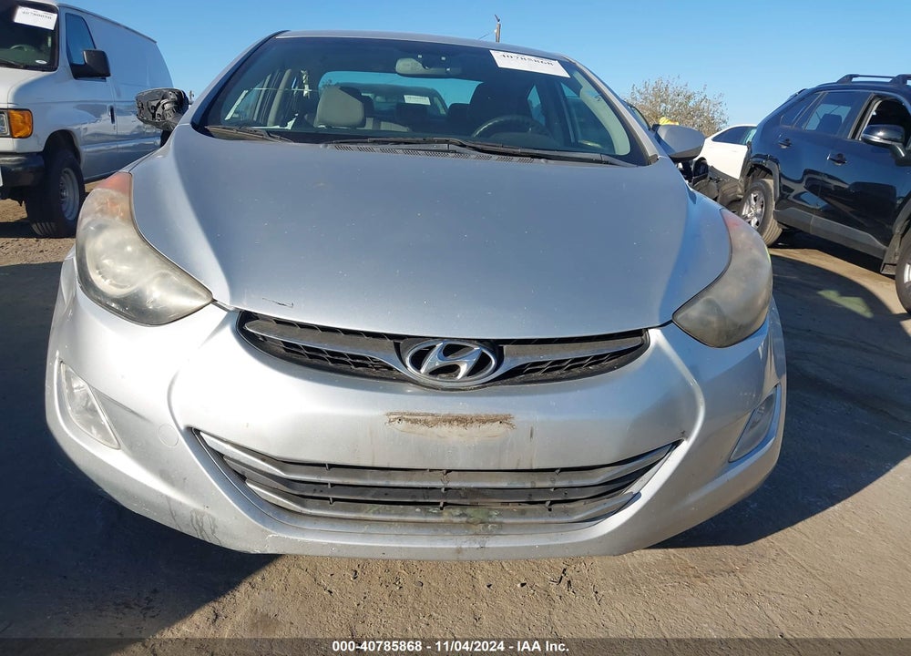 2013 HYUNDAI ELANTRA GLS VIN: KMHDH4AEXDU500673