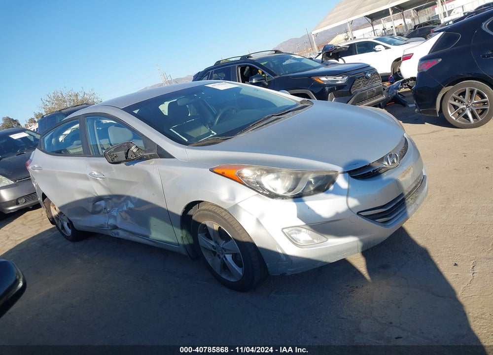 2013 HYUNDAI ELANTRA GLS VIN: KMHDH4AEXDU500673