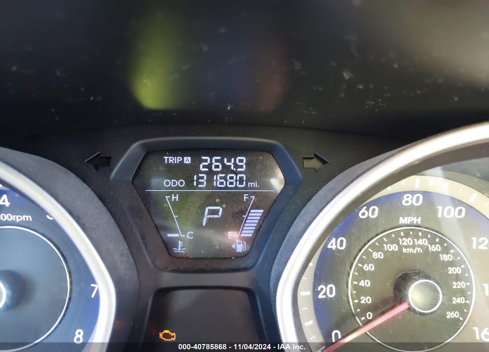 2013 HYUNDAI ELANTRA GLS VIN: KMHDH4AEXDU500673