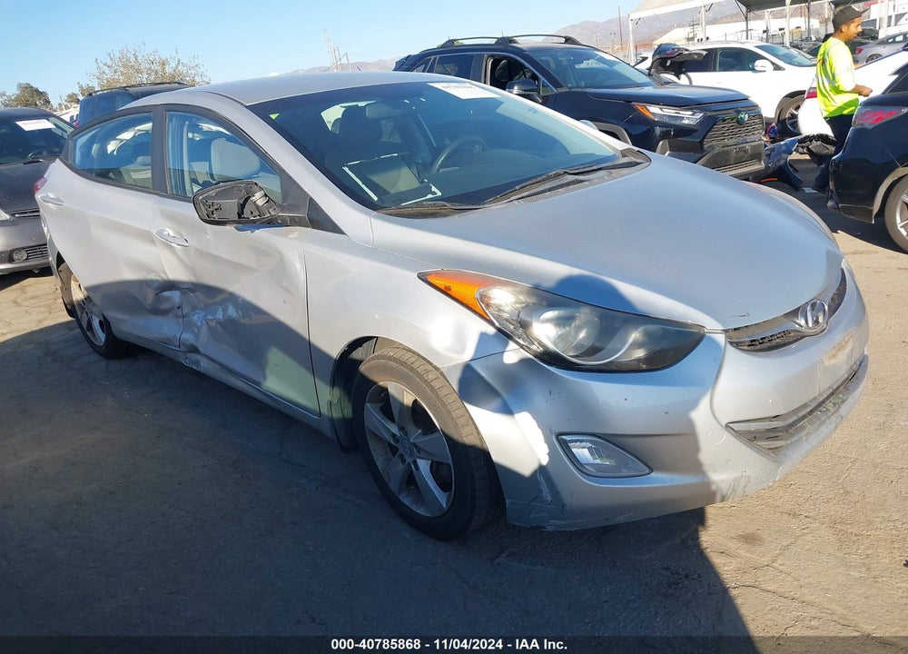 2013 HYUNDAI ELANTRA GLS VIN: KMHDH4AEXDU500673