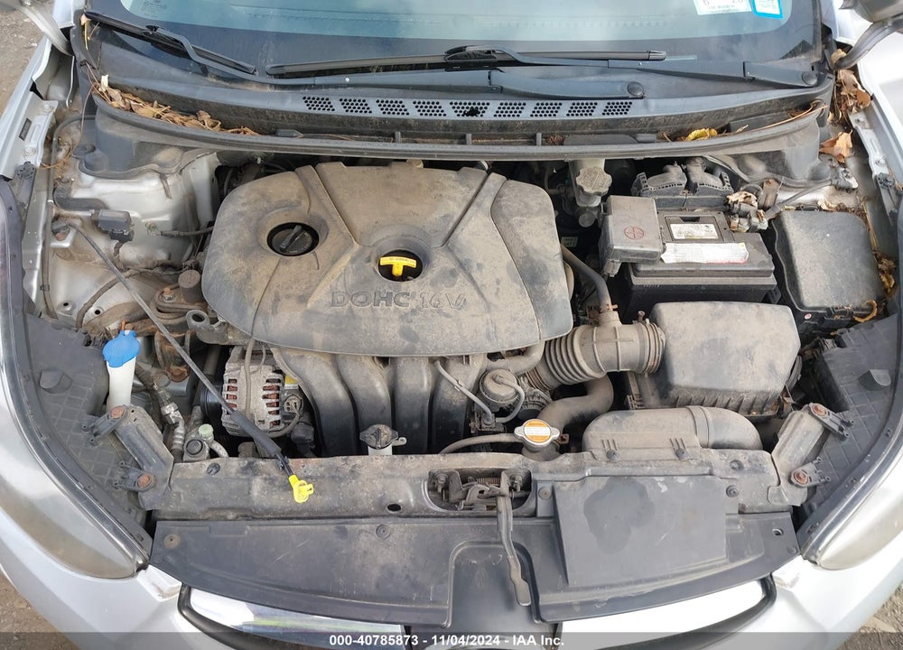2012 HYUNDAI ELANTRA GLS VIN: 5NPDH4AE3CH100001