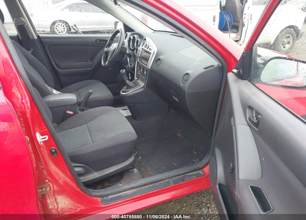 2003 TOYOTA MATRIX STANDARD VIN: 2T1KR32E43C057725