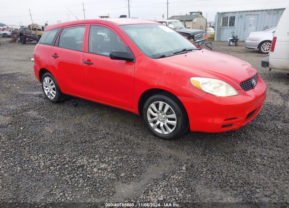 2003 TOYOTA MATRIX STANDARD VIN: 2T1KR32E43C057725