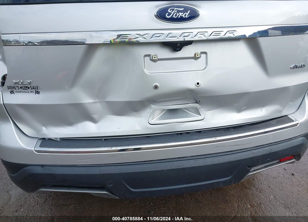 2018 FORD EXPLORER XLT VIN: 1FM5K8D89JGC89737