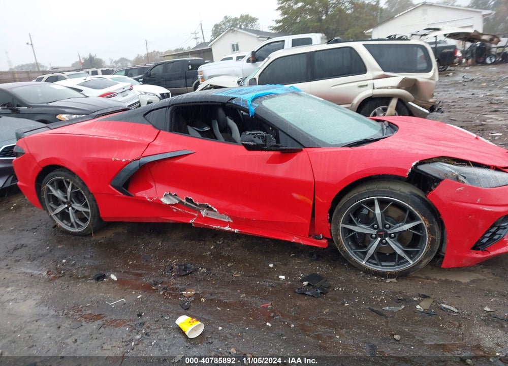 2021 CHEVROLET CORVETTE STINGRAY RWD 2LT VIN: 1G1YB2D46M5115838