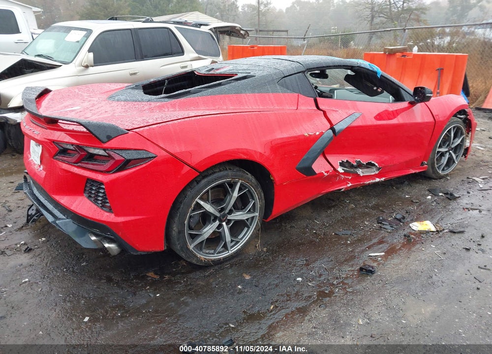2021 CHEVROLET CORVETTE STINGRAY RWD 2LT VIN: 1G1YB2D46M5115838