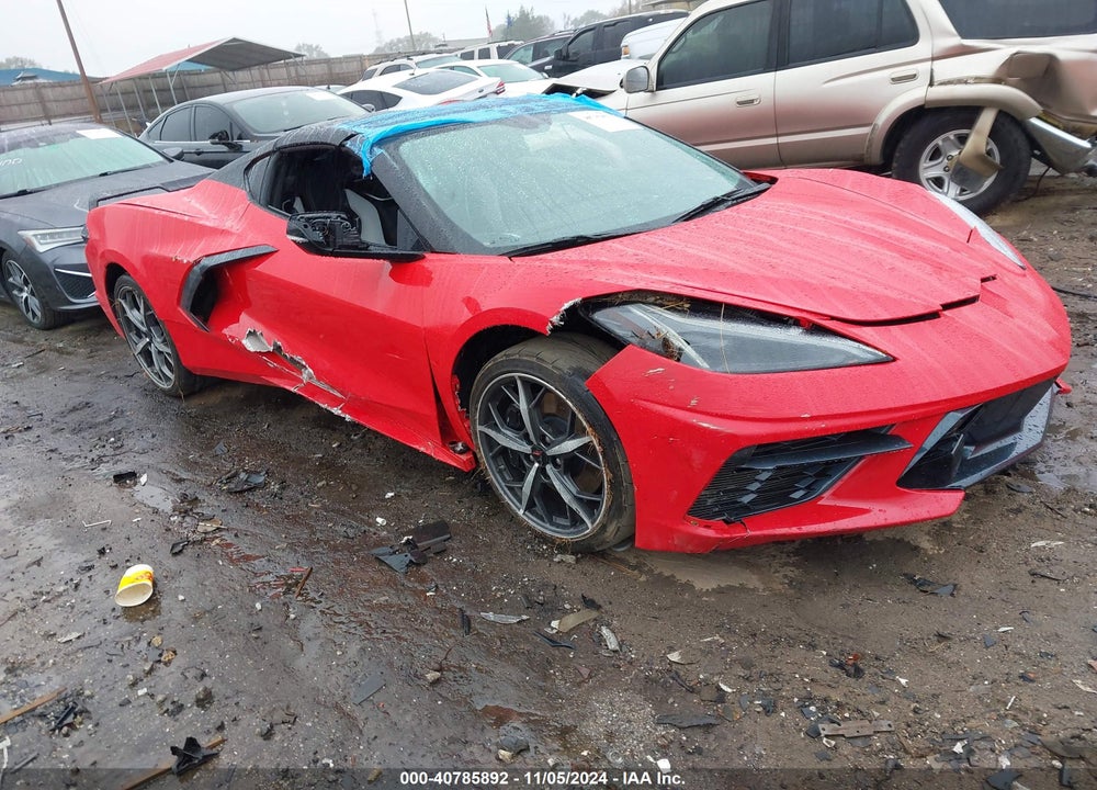 2021 CHEVROLET CORVETTE STINGRAY RWD 2LT VIN: 1G1YB2D46M5115838