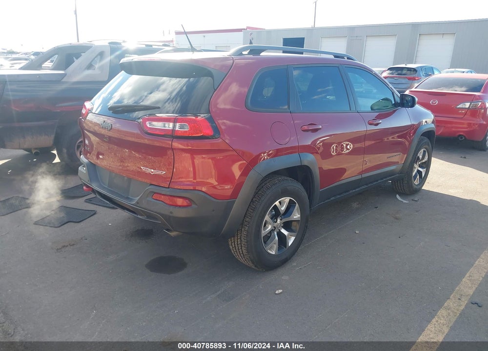 2014 JEEP CHEROKEE TRAILHAWK VIN: 1C4PJMBS3EW133423
