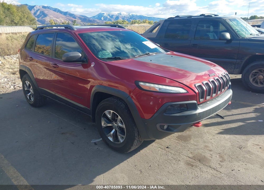 2014 JEEP CHEROKEE TRAILHAWK VIN: 1C4PJMBS3EW133423