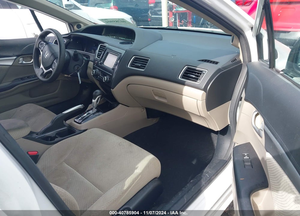 2013 HONDA CIVIC HYBRID VIN: 19XFB4F28DE201338