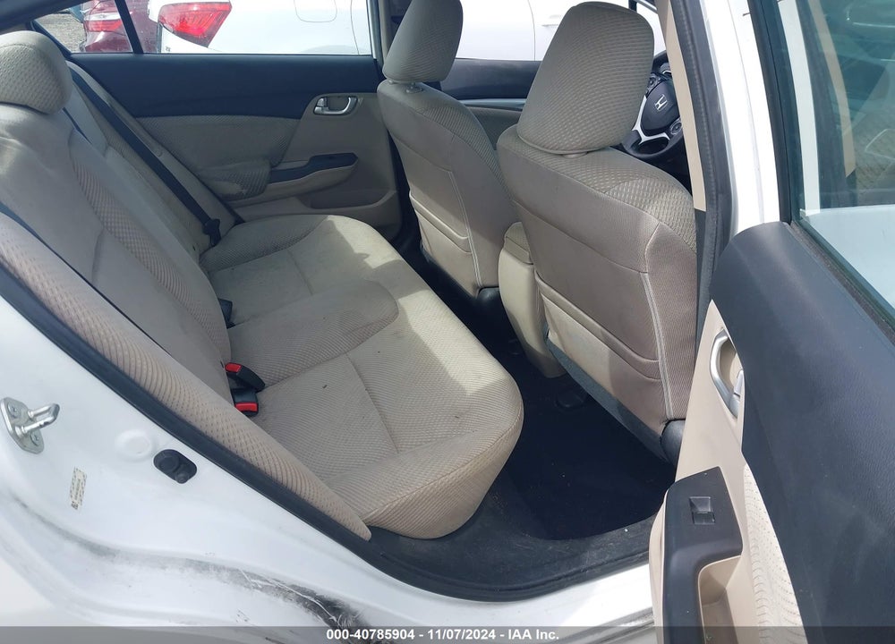 2013 HONDA CIVIC HYBRID VIN: 19XFB4F28DE201338
