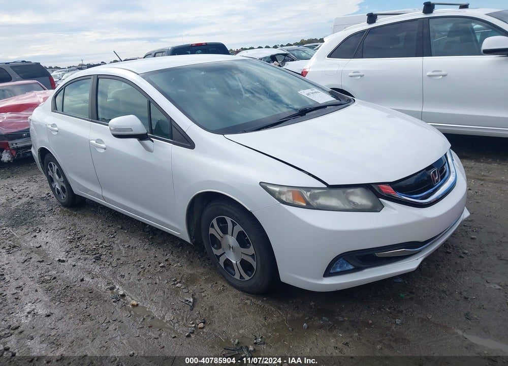 2013 HONDA CIVIC HYBRID VIN: 19XFB4F28DE201338