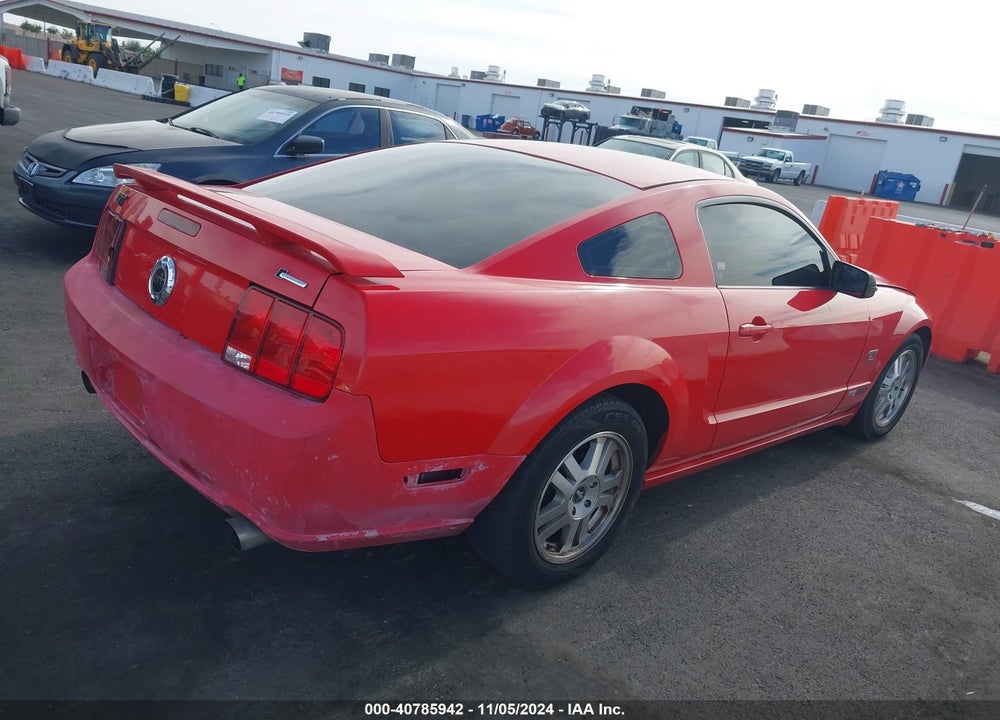 2007 FORD MUSTANG GT DELUXE/GT PREMIUM VIN: 1ZVFT82H375267288