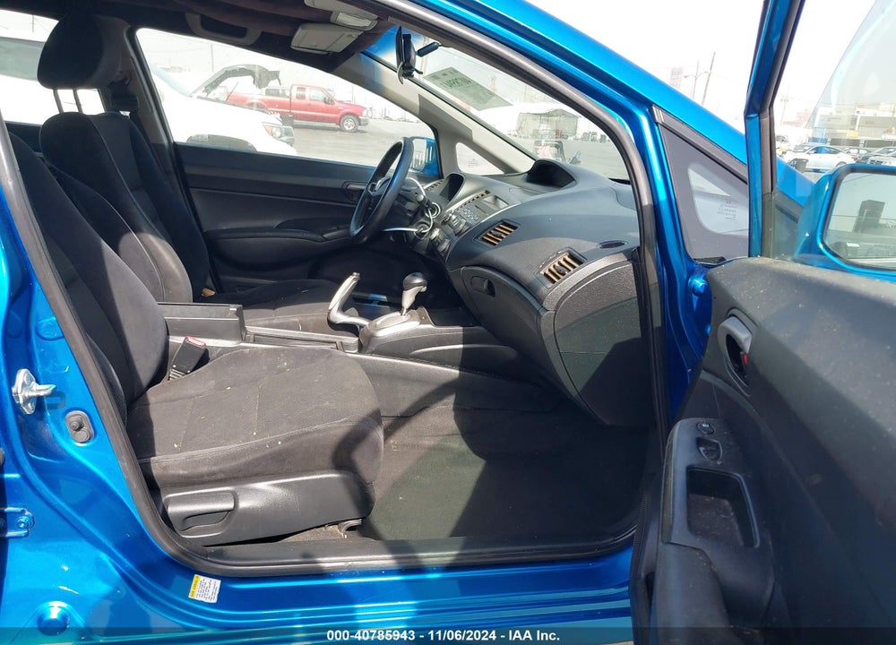 2009 HONDA CIVIC LX-S VIN: 19XFA16639E013676
