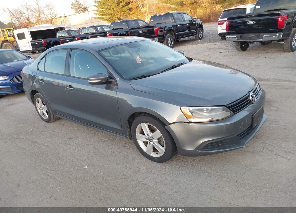 2012 VOLKSWAGEN JETTA 2.0L TDI VIN: 3VWLL7AJ3CM424002