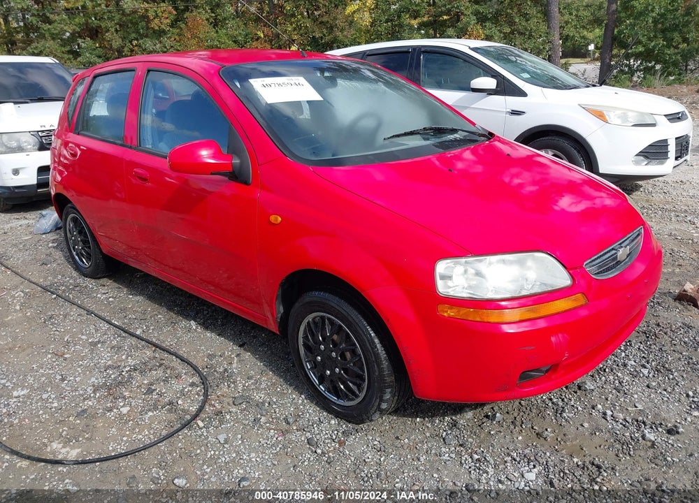 2004 CHEVROLET AVEO VIN: KL1TD62604B154988