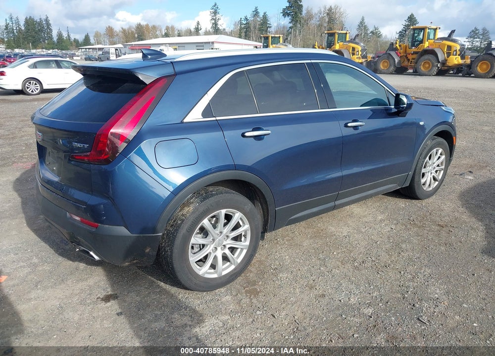 2019 CADILLAC XT4 LUXURY VIN: 1GYFZBR46KF167085