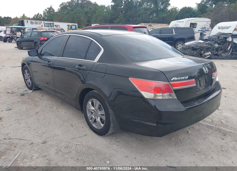 2012 HONDA ACCORD 2.4 SE VIN: 1HGCP2F62CA101511