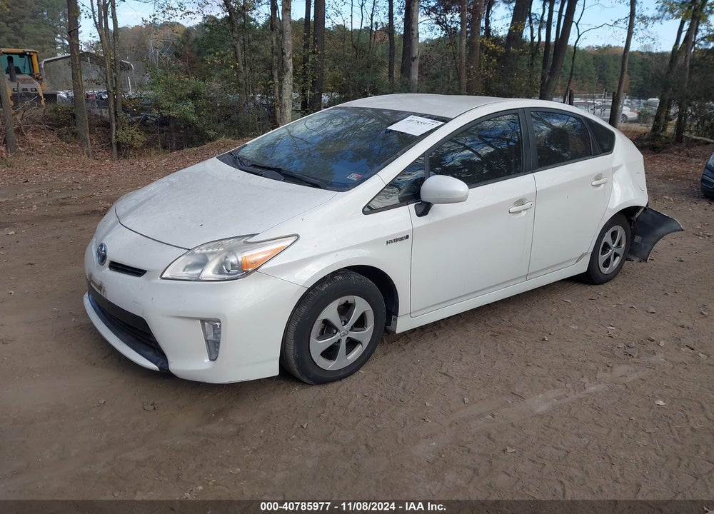 2012 TOYOTA PRIUS THREE VIN: JTDKN3DU6C5457413