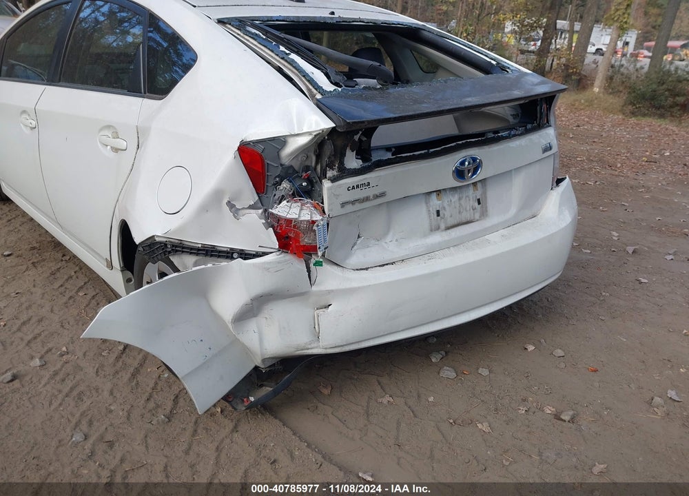 2012 TOYOTA PRIUS THREE VIN: JTDKN3DU6C5457413