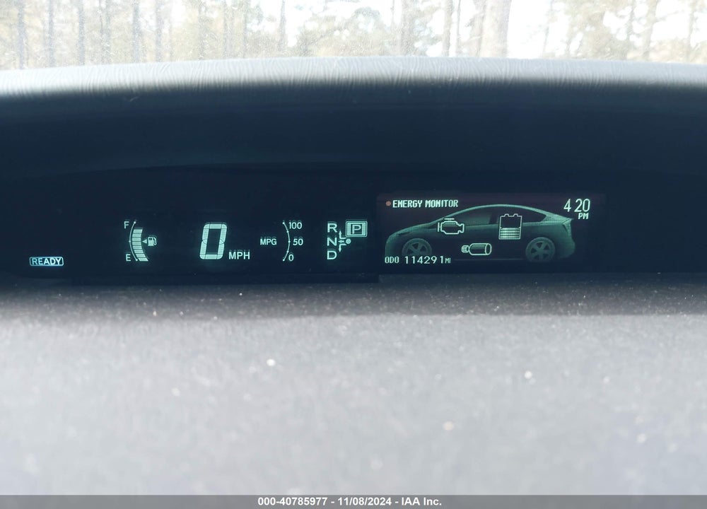 2012 TOYOTA PRIUS THREE VIN: JTDKN3DU6C5457413