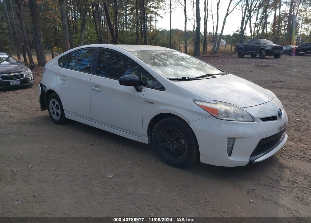 2012 TOYOTA PRIUS THREE VIN: JTDKN3DU6C5457413