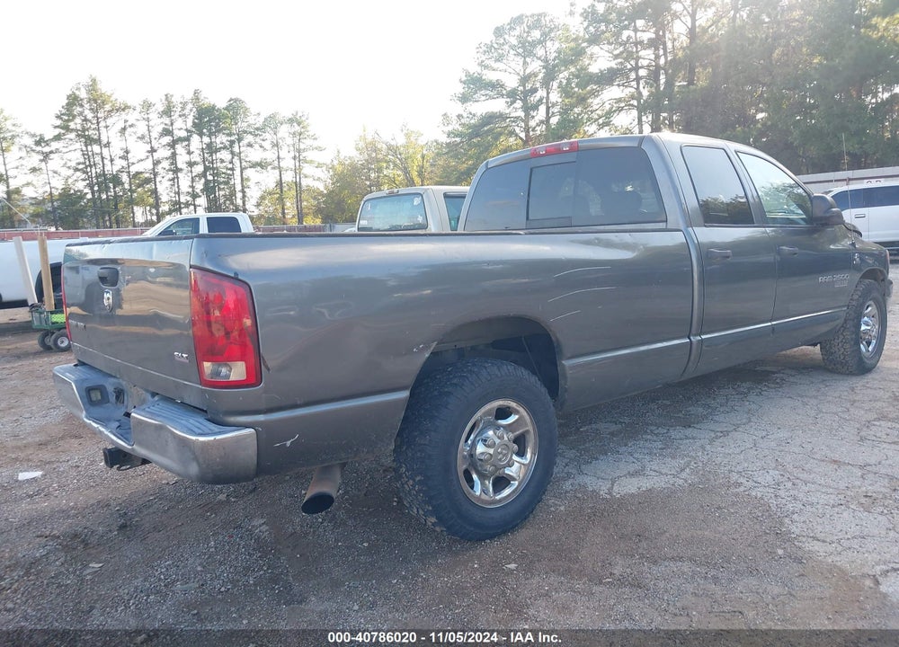 2006 DODGE RAM 2500 SLT/SPORT VIN: 3D7KR28C86G159870