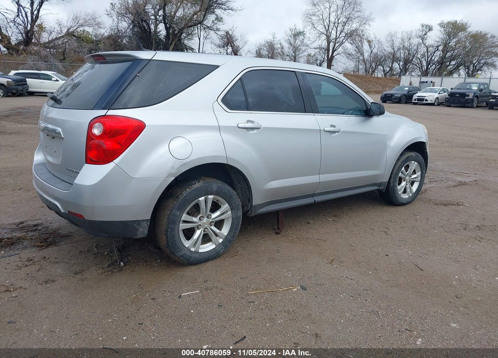 2012 CHEVROLET EQUINOX LS VIN: 2GNALBEK6C1269105
