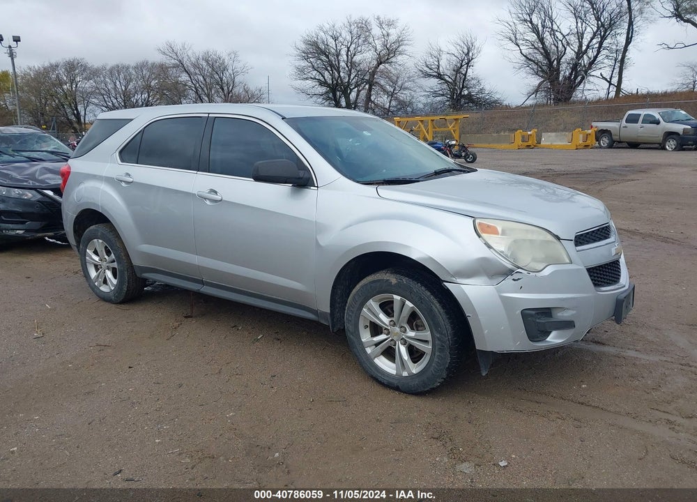 2012 CHEVROLET EQUINOX LS VIN: 2GNALBEK6C1269105