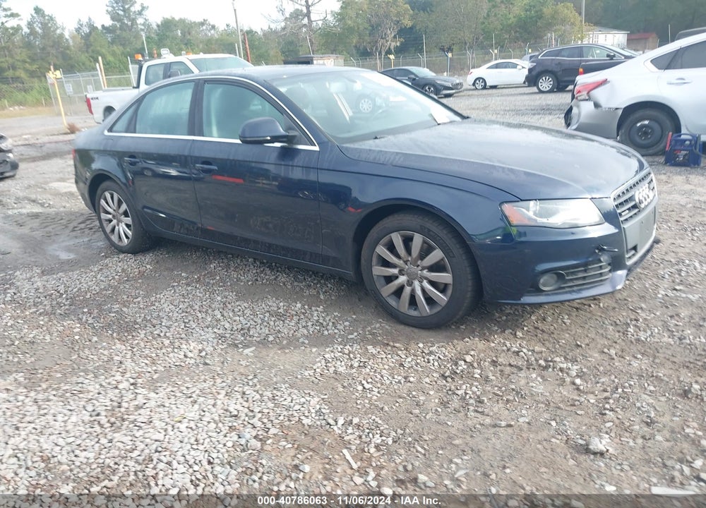 2009 AUDI A4 2.0T PREMIUM VIN: WAUSF78K79N022614