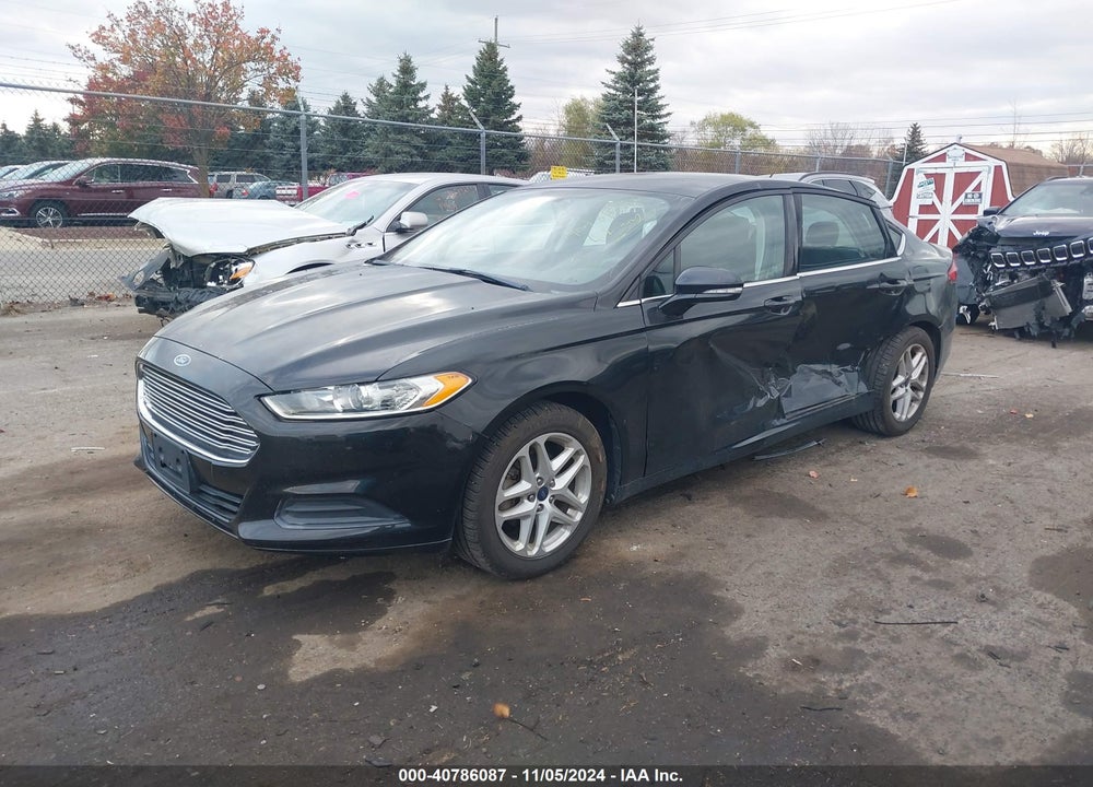 2014 FORD FUSION SE VIN: 3FA6P0HDXER328097
