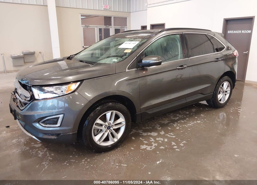 2015 FORD EDGE SEL VIN: 2FMTK4J88FBC39477