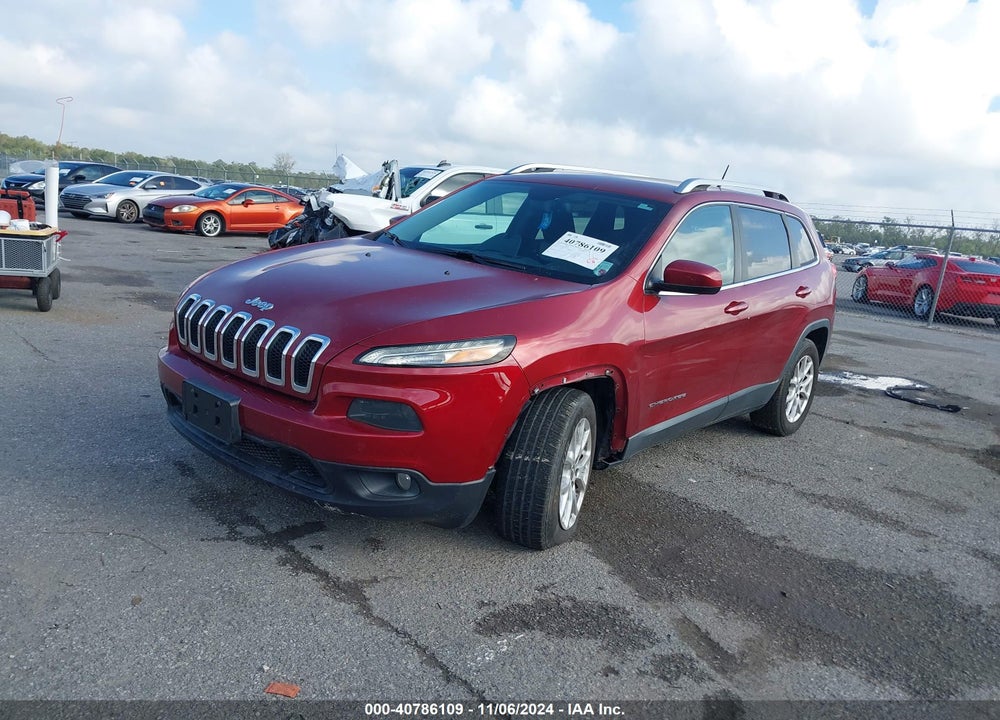 2014 JEEP CHEROKEE LATITUDE VIN: 1C4PJLCS0EW115616