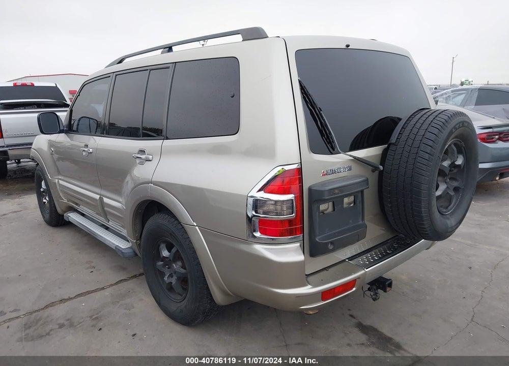 2001 MITSUBISHI MONTERO LIMITED VIN: JA4MW51R71J005034