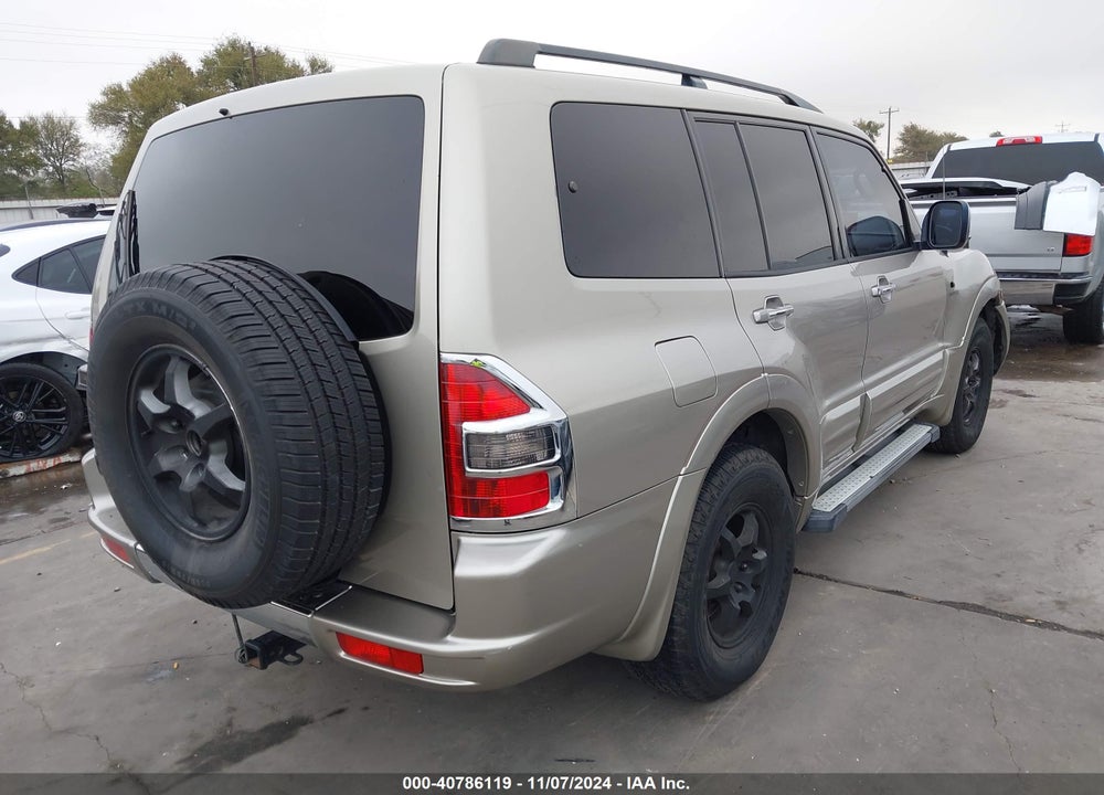 2001 MITSUBISHI MONTERO LIMITED VIN: JA4MW51R71J005034